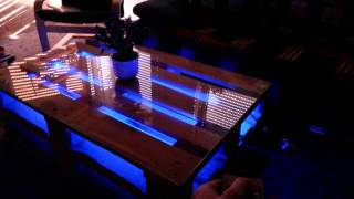 DIY Europaletten Tisch mit LED Beleuchtung [upl. by Prunella]