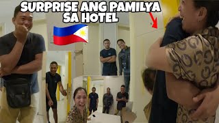 SINURPRISE ANG PAMILYA SA HOTELEMOTIONAL ANG MULI NAMING PAGKIKITA SA PINASPINAS VLOG [upl. by Yessak]