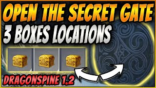 FIND amp OPEN THE SECRET DRAGONSPINE DOOR  Lux Chest  Tablet  ALL 3 Box Locations  Genshin Impact [upl. by Imrots]