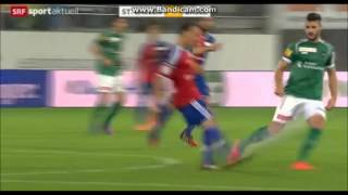 FC StGallen vs FC Basel 21  04102014  Highlights [upl. by Paquito]