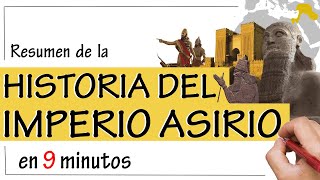 Historia del IMPERIO ASIRIO  Resumen  Antigua MESOPOTAMIA [upl. by Sadler]