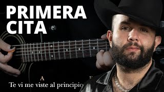 Primera Cita  Carin Leon  Tutorial GUITARRA Acústica  Letra y Acordes GuitarEP [upl. by Siednarb]