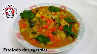 Como hacer un estofado vegetariano Cocinando con ollas Royal Prestiges [upl. by Barstow]