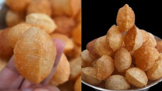 बाजार जैसे क्रिस्पी करारे गोलगप्पे बनाने का तरीका। golgappa recipe। pani puri recipe। golgappa। [upl. by Merwyn546]