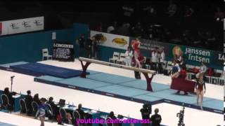 McKayla Maroney USA Warm up Beam  World Championships 2013 Qualification [upl. by Rednirah686]