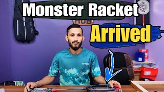 Monster Racket Arrived  Robins Badminton Hub [upl. by Hobey]