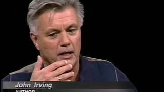 John Irving interview 1998 [upl. by Ahsilla]