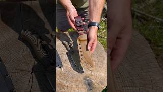 New ESEE Sheath Upgrades by Sagewood Gear survivalknife bushcraft eseeknives [upl. by Vi]