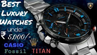 TOP Premium Watches under Rs 5000 75 in India  Must Watch  Festive Offers [upl. by Aram]