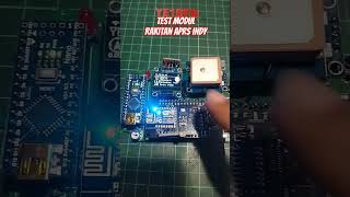 Test Modul Rakitan APRS Indy  WX Station amsat [upl. by Madelin]