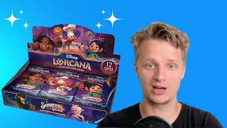 Shimmering Skies BOOSTER CASE OPENING  1 Booster Box 32 Booster Packs Disney Lorcana [upl. by Kalli842]