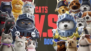 One Year Anniversary Update on Party Animals Cats VS Dogs Who Will You Choose [upl. by Veedis79]