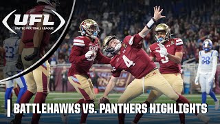 St Louis Battlehawks vs Michigan Panthers  UFL Highlights [upl. by Greyson]