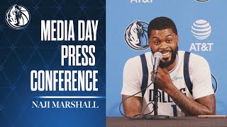 Naji Marshall  2425 Media Day Press Conference  93024 [upl. by Rogers369]