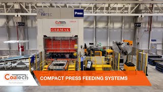 COILTECH  Decoiler Straightener Feeder System  Compact Press Feeding Systems [upl. by Melissa]