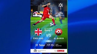 🔴 ENGLAND VS ALBANIA WORLD CUP 2023 [upl. by Anid]