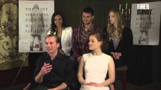 quotEvil Deadquot Interview The Cast Talks About Remaking the Cult Classic [upl. by Aliahs]