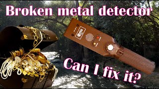 Broken metal detector can I fix it [upl. by Stroup]