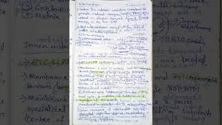 Oxidative phosphorylation Election transport chain  ETC biochemistry notes [upl. by Klinges590]