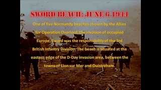 Sword Beach British 3rd Infantry DDay June 6 1944 [upl. by Concepcion]