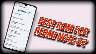 Evolution X 92 Based on Android 14 for Redmi Note 8 Gingko  Android 14  Detailed Review [upl. by Sisenej233]