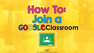 How to Join a Google Classroom students [upl. by Aved]