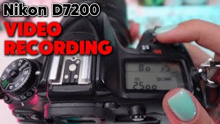 How to Record Video with Nikon D7200 Complete Guide [upl. by Wolf]