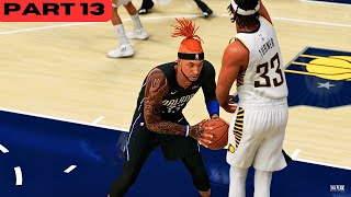 NBA 2K25 My Career Part 13  Dominating The Pacers On The Road [upl. by Akcired345]