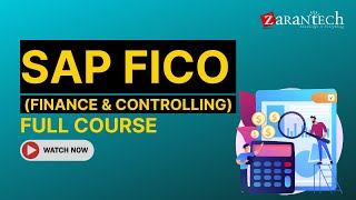 SAP FICO Finance amp Controlling Full Course  ZaranTech [upl. by Airyt582]