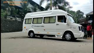 FORCE TRAVELLER 17 SEATER INSIDE GLASS WORK NEW LAUNCH 2020 MODEL TEMPO TRAVELLER [upl. by Erehs]