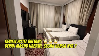 REVIEW HOTEL BINTANG 3 DEPAN MASJID NABAWISEGINI HARGA NYA [upl. by Nafri]