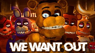 FNAFB3D WE WANT OUT  COLLAB PART FOR FazbearEn [upl. by Southard225]