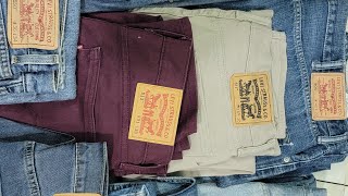 QUẦN JEAN 2HAND HIỆU LEVIS NGÀY 2962024 ZALO 0972663172 JEANS LEVIS fashion [upl. by Jerroll]