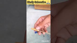 How to make powerful pen gun 😱shorts youtubeshorts adcmonotechnical [upl. by Agathe469]