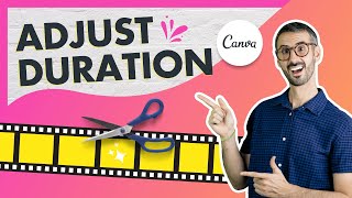 How to ADJUST THE DURATION of your ANIMATIONS in Canva 😮 [upl. by Ynnahc]