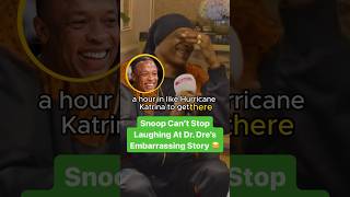 Snoop Dogg Can’t Stop Laughing At Dr Dre’s Embarrassing Story 😂 [upl. by Aileve]