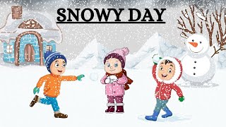 Snowy Day Poem l Winkie Binkie [upl. by Egas]