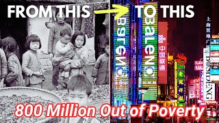 How China Lifted 800 Millions Out of Poverty [upl. by Obadias]