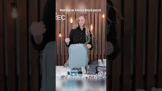 Amazing Nordace Siena backpack  discover an amazing space [upl. by Nuahs546]