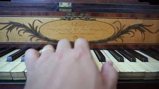 Rondo alla turca  Square Piano 1783 [upl. by Garris]