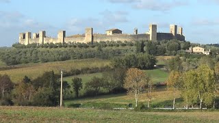 quotMonteriggioniquot Siena Italia in 4K [upl. by Thorncombe]