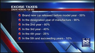 Excise tax What it is how its calculated [upl. by Eornom304]