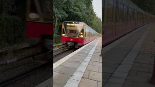 SBahn Berlin S3 Einfahrt Baureihe 480 in BerlinHirschgarten [upl. by Fisa760]