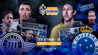 🔴 LIBERTAD X CRUZEIRO  COPA SULAMERICANA  JORNADA ESPORTIVA CRUZEIRO SPORTS  AO VIVO [upl. by Naillij3]