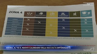 Andria al via il nuovo calendario della raccolta differenziata [upl. by Prochoras476]