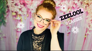 ZEELOOL Glasses Try On and Review [upl. by Ssidnac79]