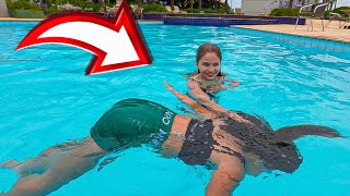 A VALENTONA AFOGOU A VAVÁ NA PISCINA 🚨SOS 🚨‼️🔔 [upl. by Sands998]