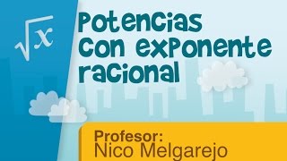 Potencias con exponente racional [upl. by Willcox878]