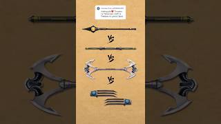 Which weapons is best Thruster or Telescopic staff or Fretsaw or Lynx claws shorts shadowfight2 [upl. by Ninehc102]