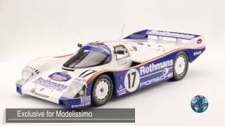 Modelissimo Norev Porsche 962 C Winner Le Mans 1987 [upl. by Andryc]